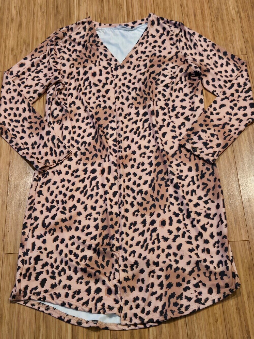 Zeagoo Leopard Print Cardigan Jacket